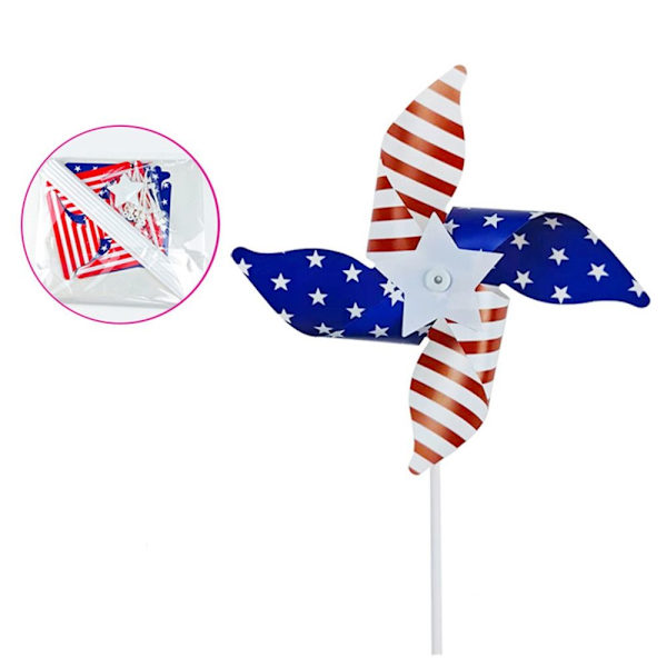 American Flag Windmill Lelu 19cm 19cm