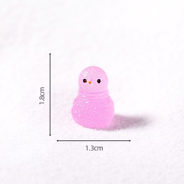 Snow King Dekoration Snowman Ornament LJUSROSA light pink