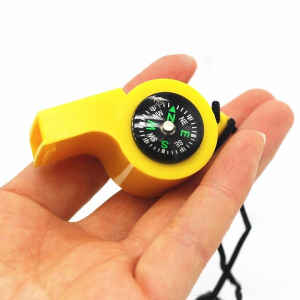 3st Multifunction Whistle 2in1 Compass 6 6 6