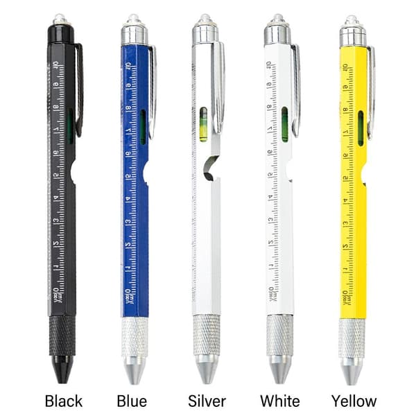 Multifunksjon Penn Kapasitiv Pen SORT Black