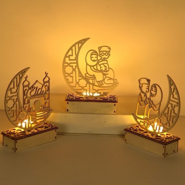Eid Mubarak Ornamenter Ramadan Dekorasjon C C