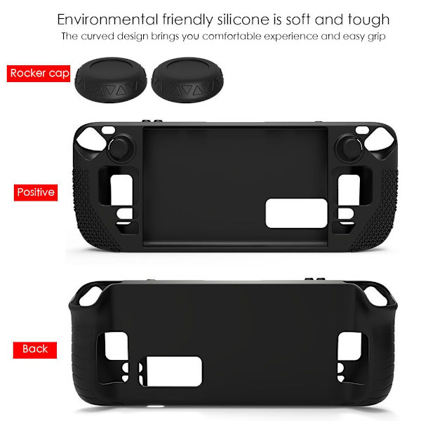 för Steam Deck Game Console Cover Case rosa