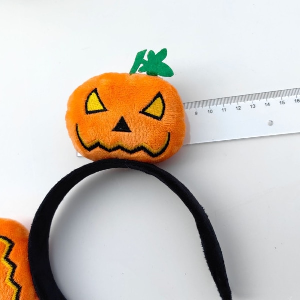 Halloween Pumpkin Hair Hoop -pääpanta 3 3 3