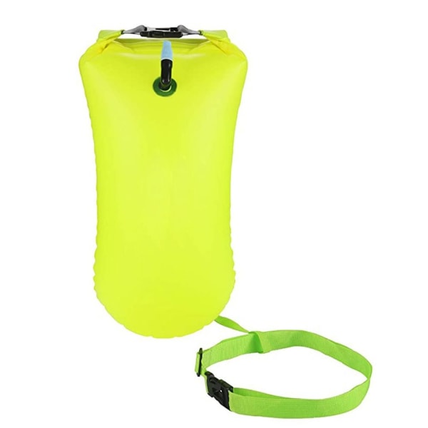 Swim Buoy Air Dry Bag Open Water Swim GREEN Green