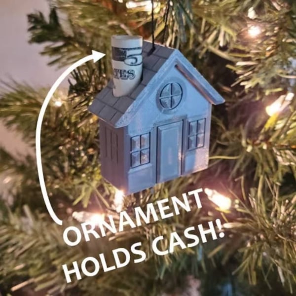 Julepenge ornament Spare penge dekoration vedhæng 1 1 1