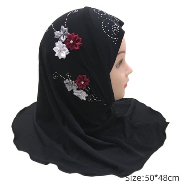 Islamisk Scarf Head Wrap VIT white