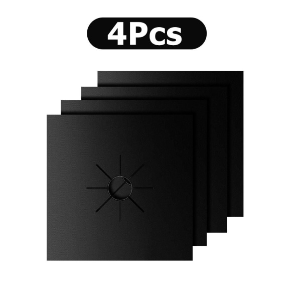 4st/ set Gasspisskydd Foder Spishällsskydd SVART Black