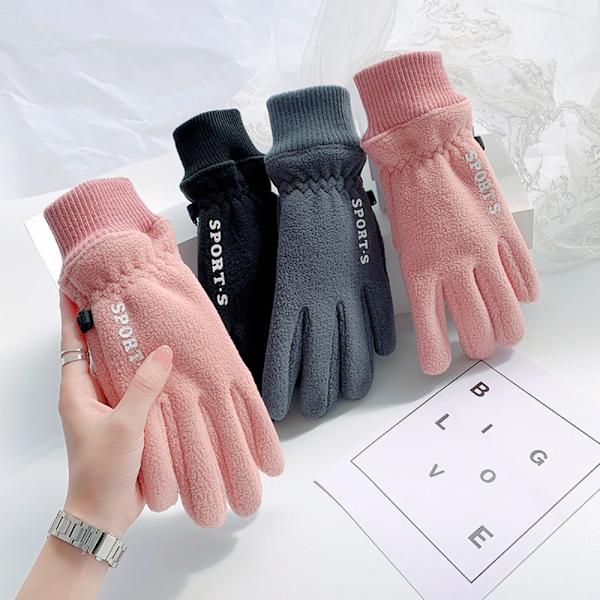Lämpimät Naisten Käsineet Full Finger Gloves GREY MEN MEN grey Men-Men