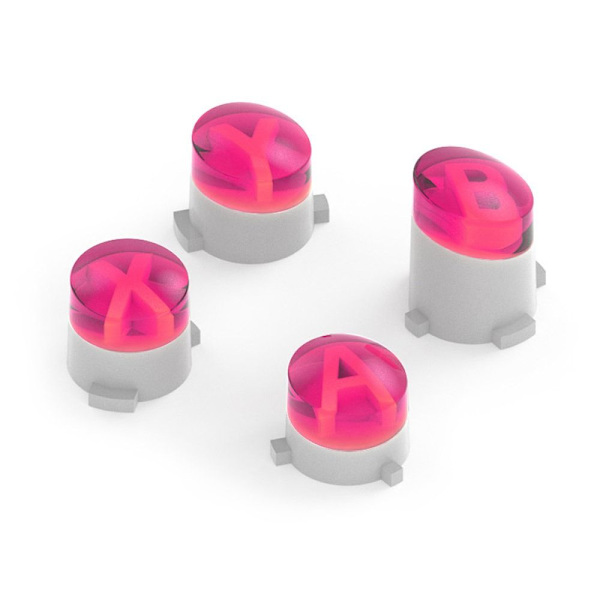 Abxy Button Controller Knappar ROSA pink