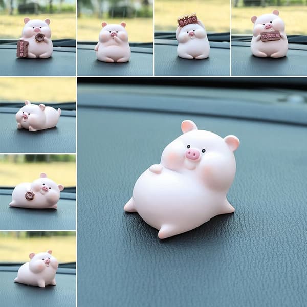 Dashboard Piggy Ornaments Dyredukkelegetøj E E E