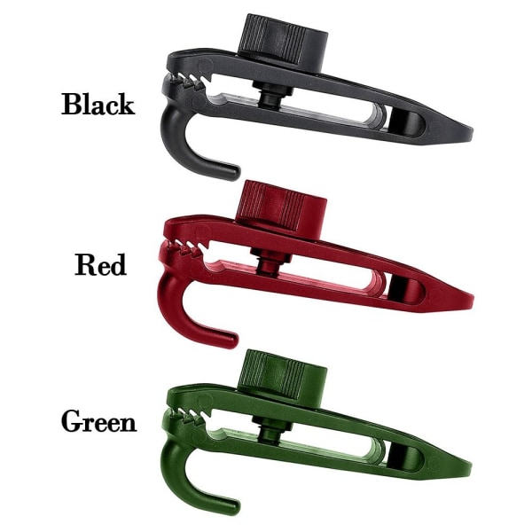 Markise Clamp Tarp Clips GRØN Green