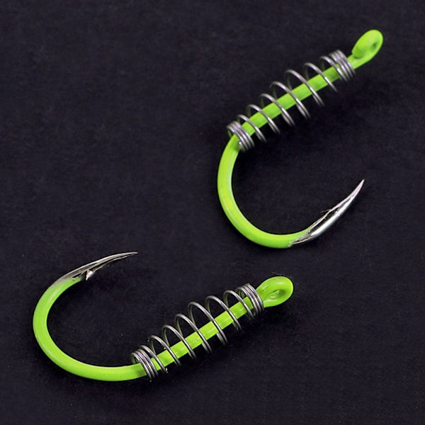 40 st Luminous Spring Fishing Krokar Iseni Hook 5 5