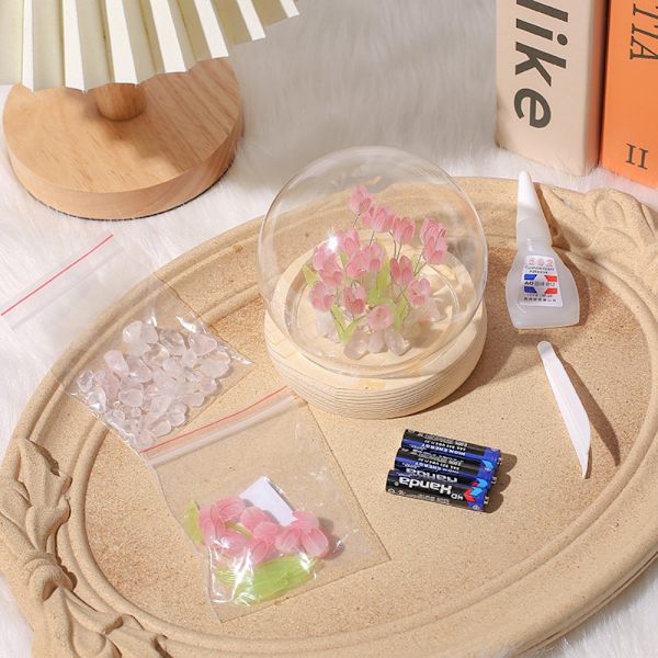 Tulip Night Light lämpökutistuva kalvo PINK 16 KPL TULPAP 16 KPL Pink 16PCS Tulip-16PCS Tulip