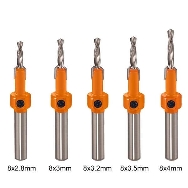 Borkrone Trebearbeidingsverktøy 8X3,2MM 8x3.2mm