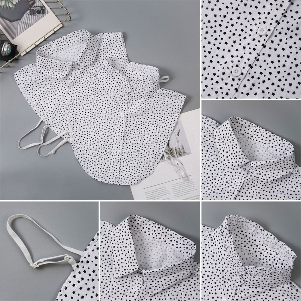 Skjorte Fake Collar Clothes Accessories 8 8 8