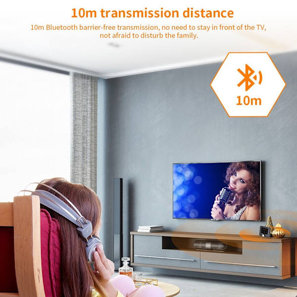 Bluetooth Audio Adapter GTMEDIA RT05 Mottakersender