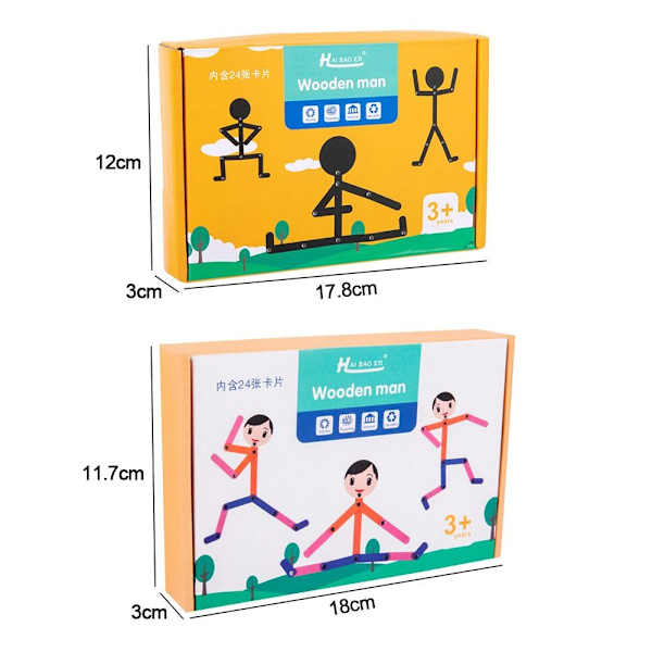 Montessori Educational Wooden Stick 4 4 4