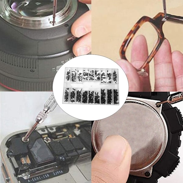 Small Screws Mini Screws Sortiment Kit Micro Screws Set