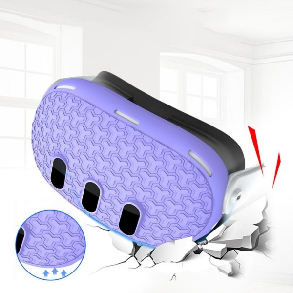 VR Headset Cover Silikone Etui LILLA Purple