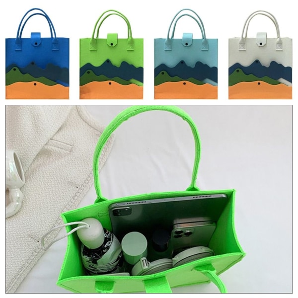 Tote Bag Shopping Bag GRØNN Green