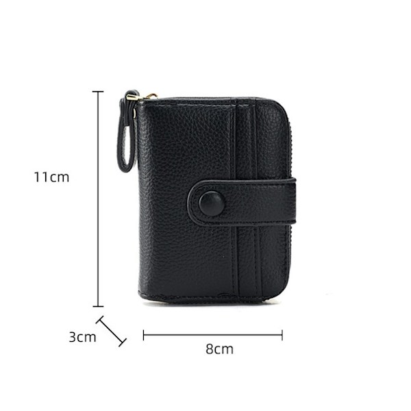 Orgelkorttaske Zero Wallet SORT black