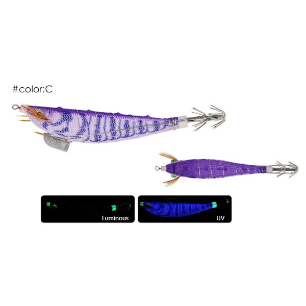 väv bläckfiskkrok Octopus Bait C C C