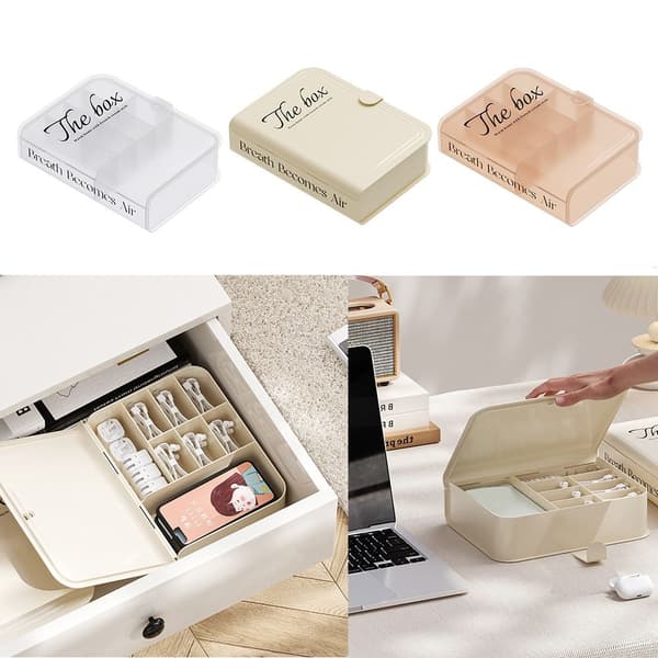 Datakabel förvaringsbox Wire Cable Organizer ROSA Pink