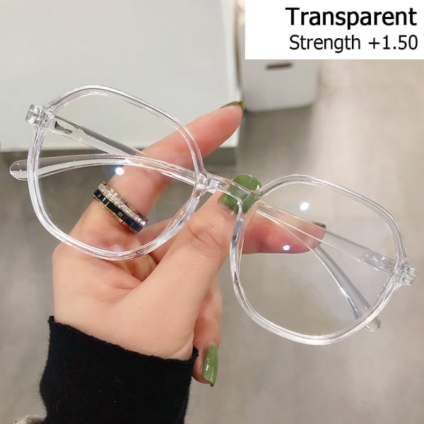 Lesebriller Presbyopiske briller TRANSPARENT STYRKE +1,50 transparent  Strength +1.50-Strength +1.50 d944 | transparent | Strength +1.50-Strength  +1.50 | Fyndiq