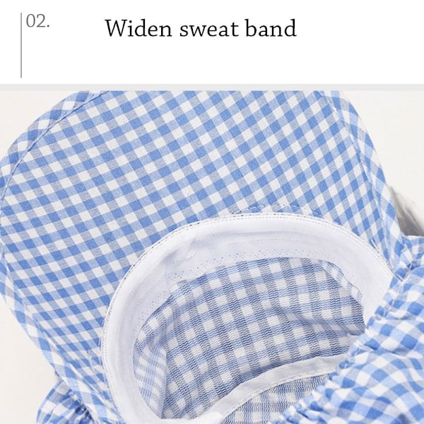 Solhat Dame Hatte BLÅ blue