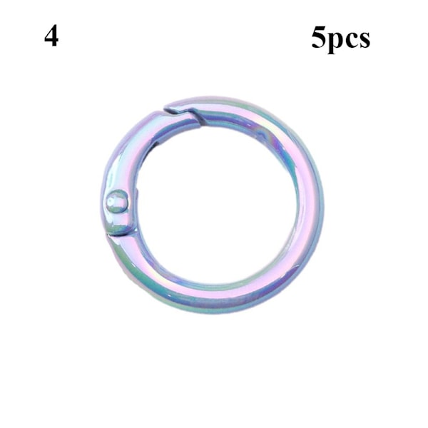 5 st fjäder O-ringsspännen Karbinhake 4 4 4