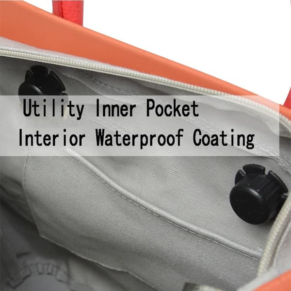 Infoga Innerväska Foder Insatsväska SVART MINI MINI Black Mini-Mini