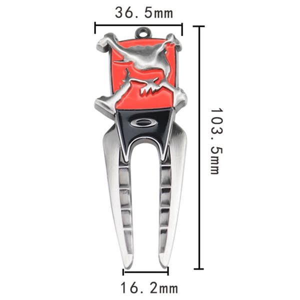 Golf Divot Pitch Repairer Tool BLÅ Blue