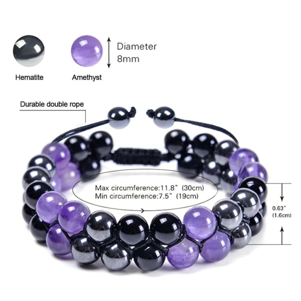Pararmband Pärlarmband 8MMTYPE2 TYPE2 8mmType2