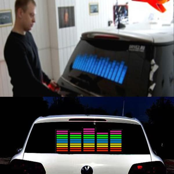 LED bildekal Vindrutedekal sökes