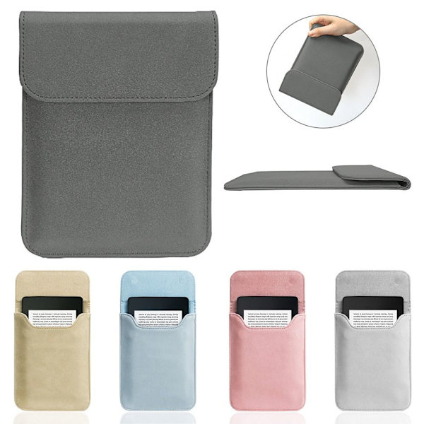 Kantolaukku Tablettilaukku TUMMANHARMAA 6 TUUM Dark Grey 6 inch