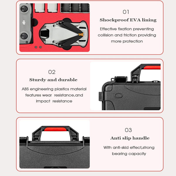 För DJI Mini 3 PRO case