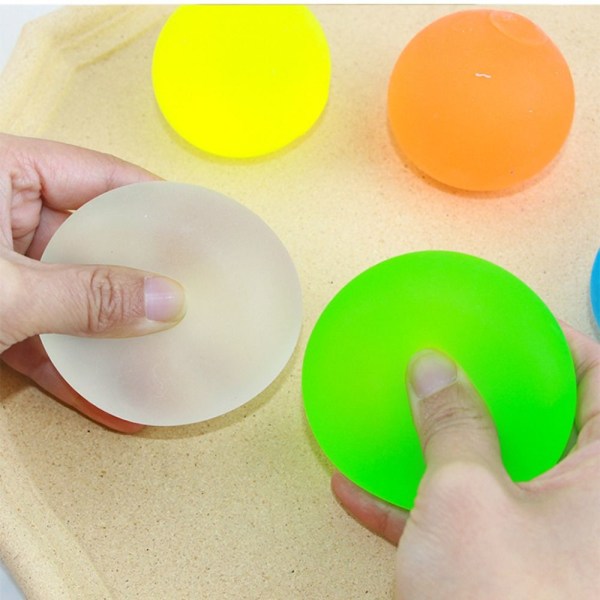 Maltos dekompressionsboll Klämbollar TRANSPARANT Transparent
