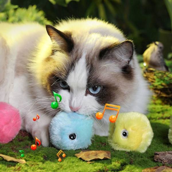 Smart Cat Toys Interactive Ball GUL yellow