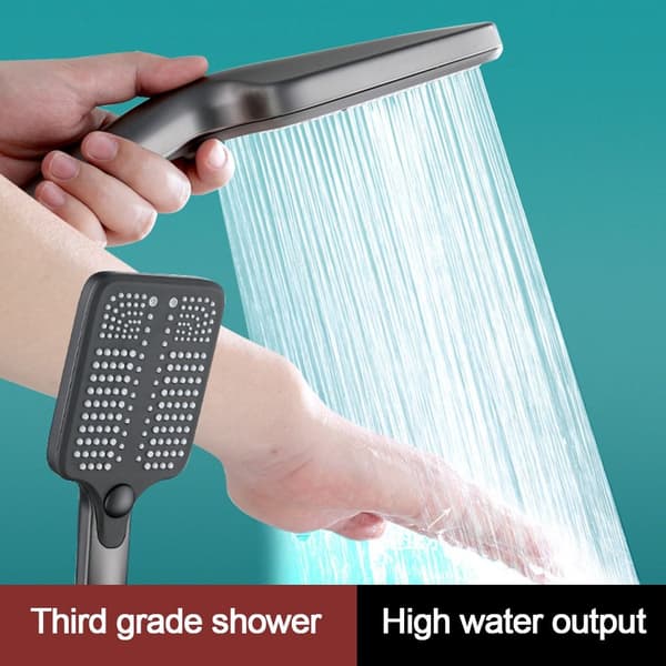 Dusjhode Vannbesparende Sprinkler GRÅ grey