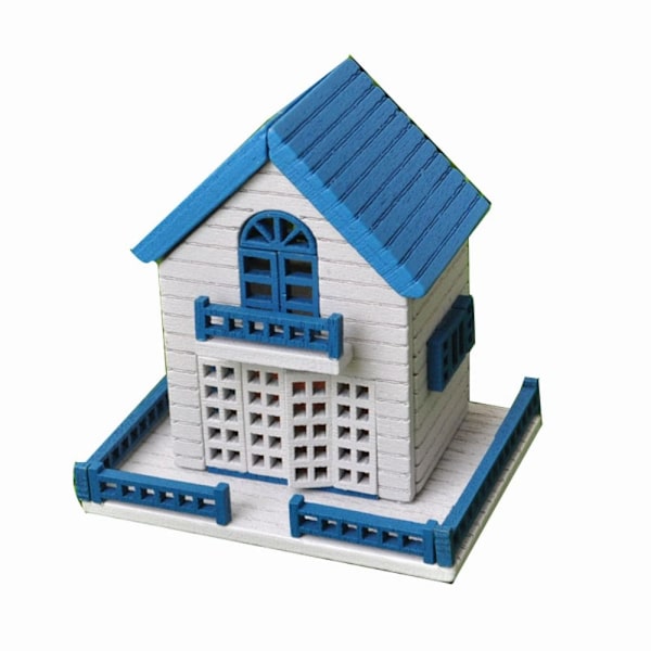 DIY Dollhouse Kit Miniatyyri nukkekodit 3 3 3