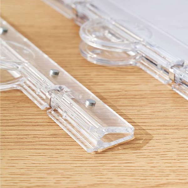 2 stk Magnetisk mappe papirklips billettklemme
