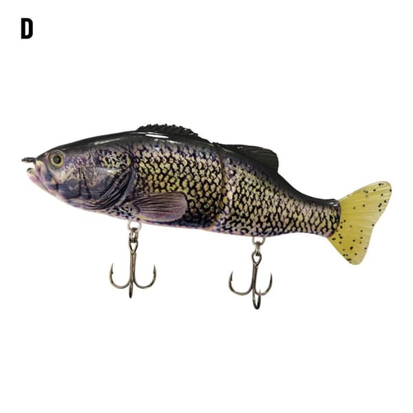 2-osaiset Minnow Baits -kalakoukut D D D