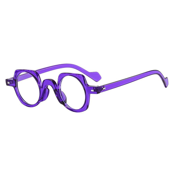 Anti-Blue Light Glasögon Överdimensionerade glasögon LILA LILA Purple