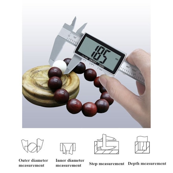 Digitaalinen jarrusatula Vernier jarrusatula Mikrometrisatula
