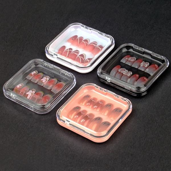 Bär Nagellåda Smycken Förvaringslåda TRANSPARENT 85X85X16MM transparent 85x85x16MM