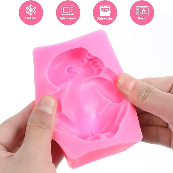 Baby sovande molds Silikonformar 3D molds