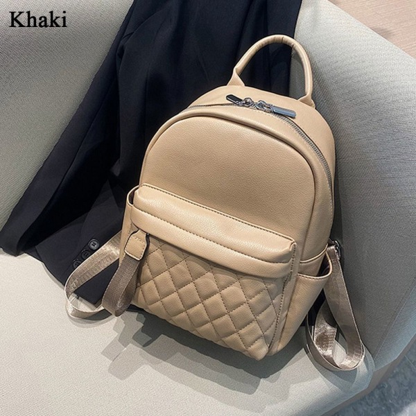 Matkareppu PU-nahkareppu KHAKI khaki
