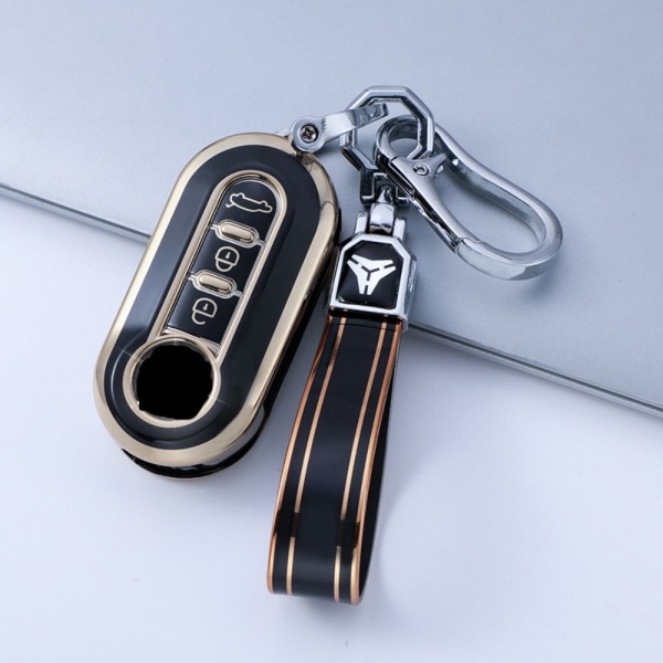 Case Case SVART COVER SVART NYCKELKRING Black Key chain