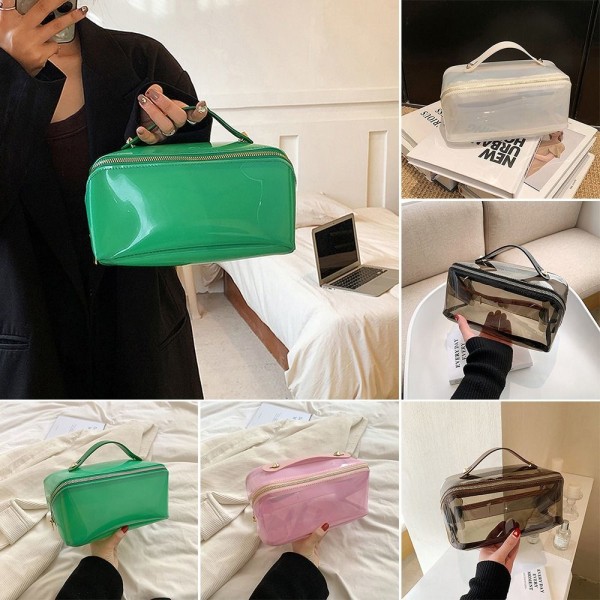 Makeup Bag Kosmetisk Veske GRØNN Green