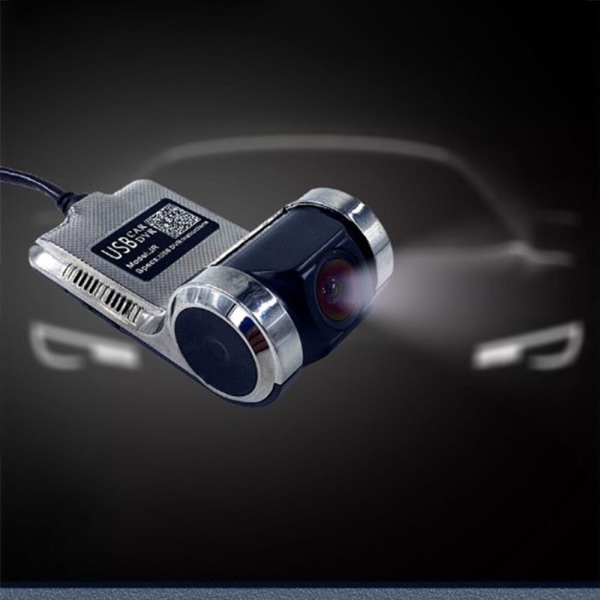 Dash Cam Driving Recorder Bilvykamera 1080P
